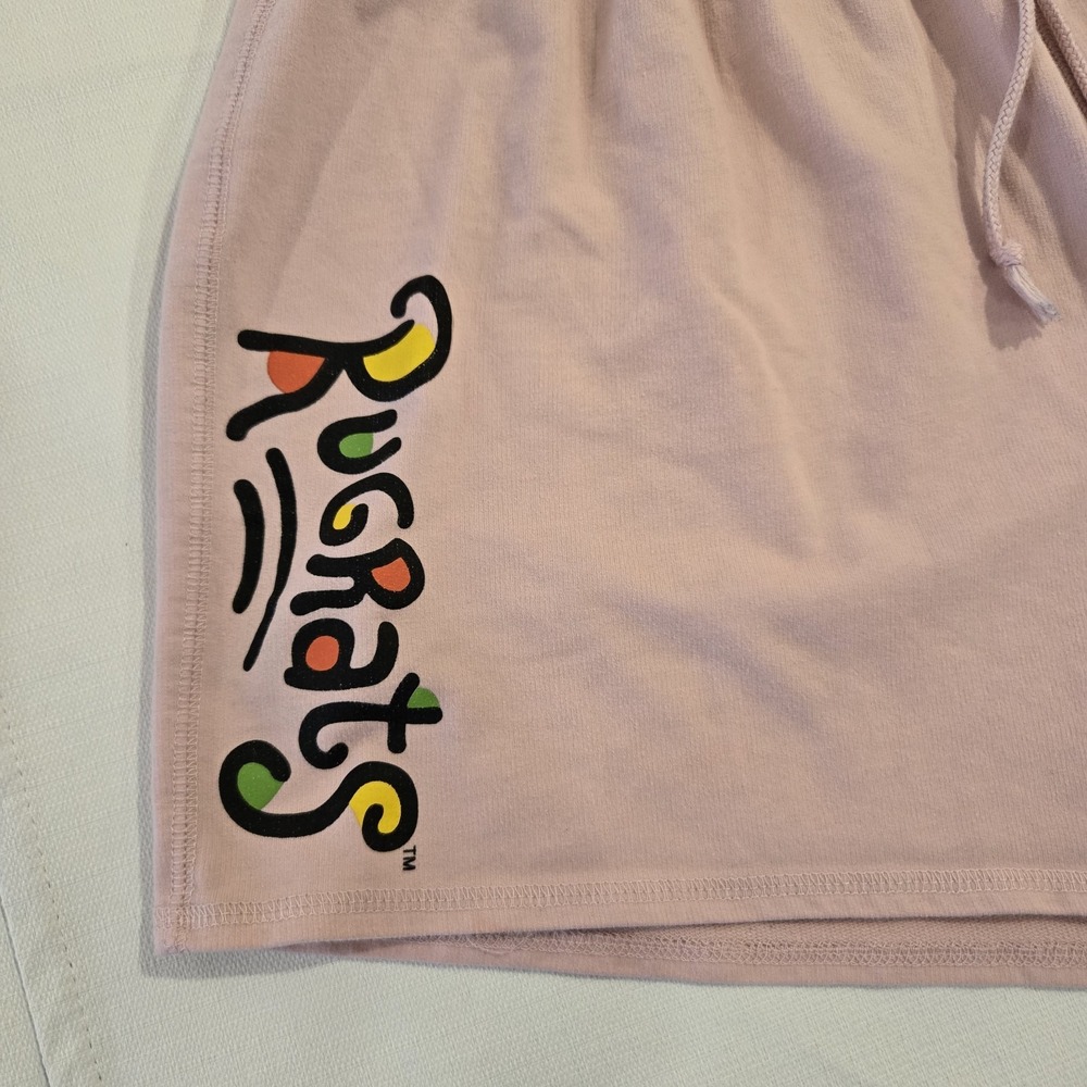Nickelodeon Rugrats Cartoon Women's Elastic Waist w/ Drawstring Sweat Shorts 3X
